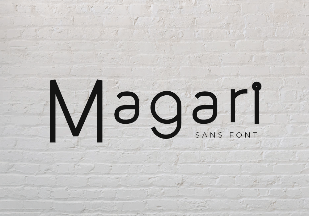 Magari Font Family by GraphicsFamily