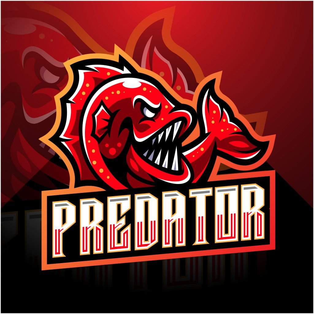 Predator Mascot Logo Template – GraphicsFamily