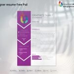 Ui designer resume Free Psd