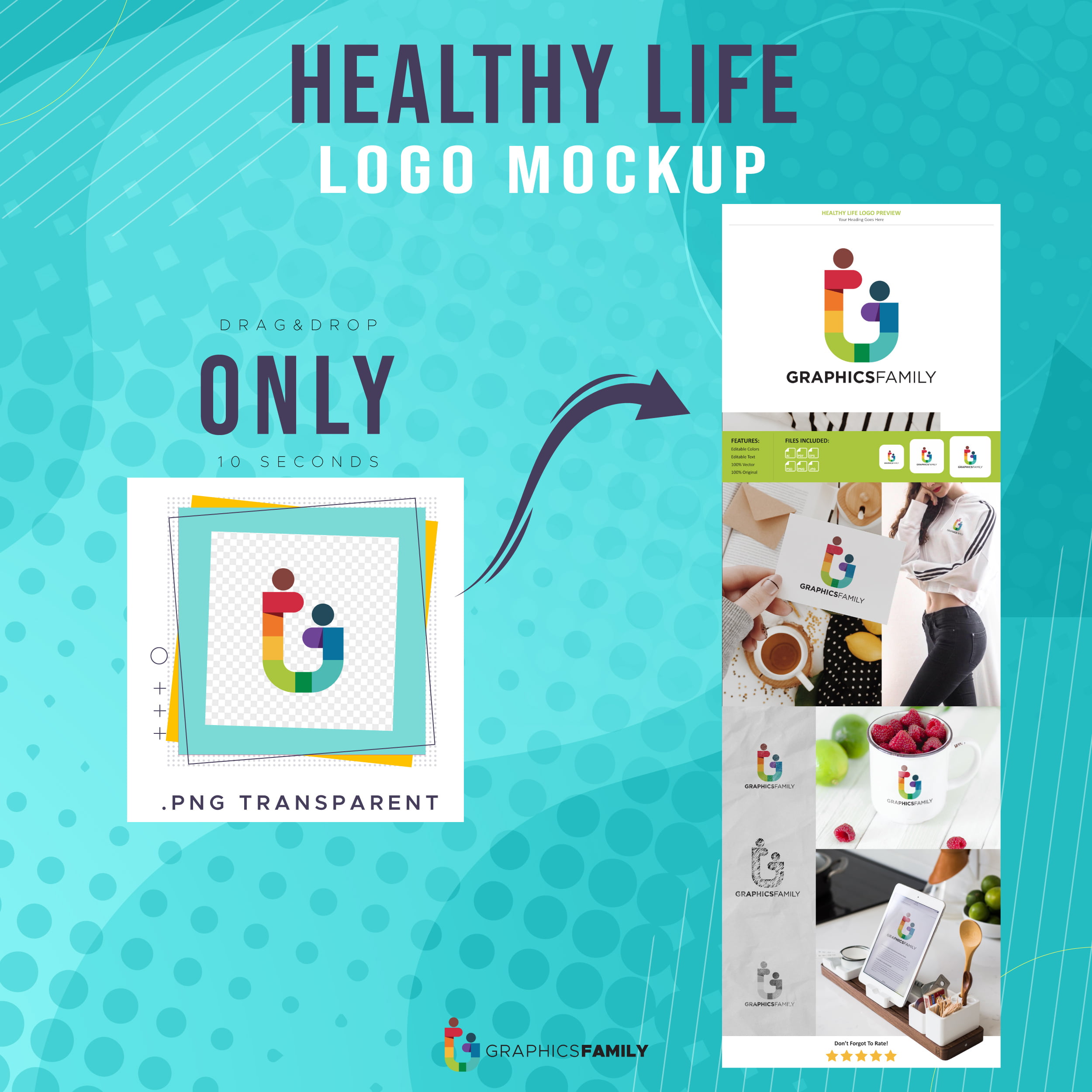 Healthy Life people Logo template vector Stock Vector Image & Art - Alamy