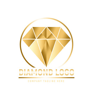 Editable Diamond Logo Design – GraphicsFamily