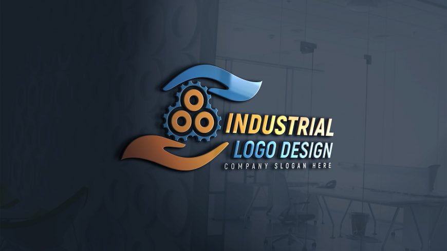 Editable Industrial Logo Design Template