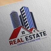 Editable Real Estate Logo Design