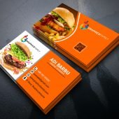 Food Company Visiting Card Design