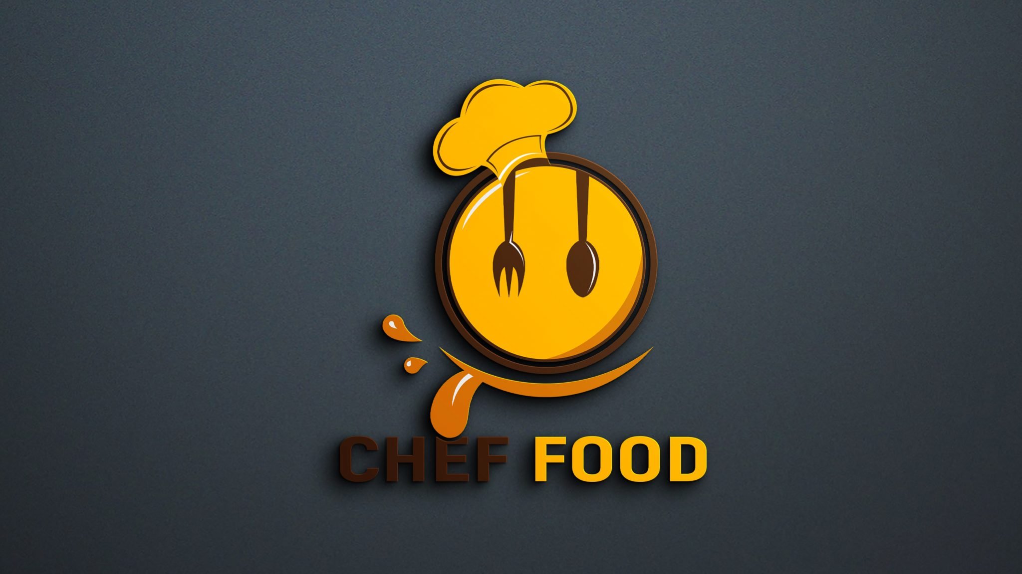 Editable Photoshop Food Logo Design – GraphicsFamily