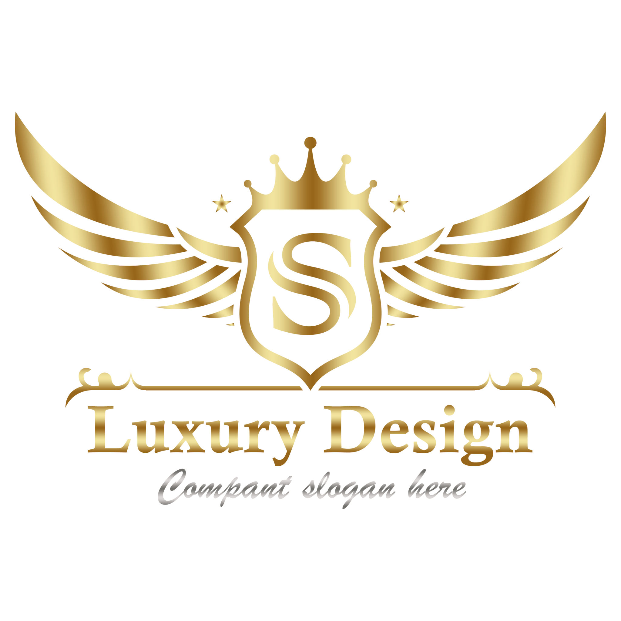 Free Luxurious Royal Logo Template – GraphicsFamily