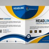 Professional Bifold Brochure Design Template