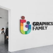 Minimal Office Logo Mockup
