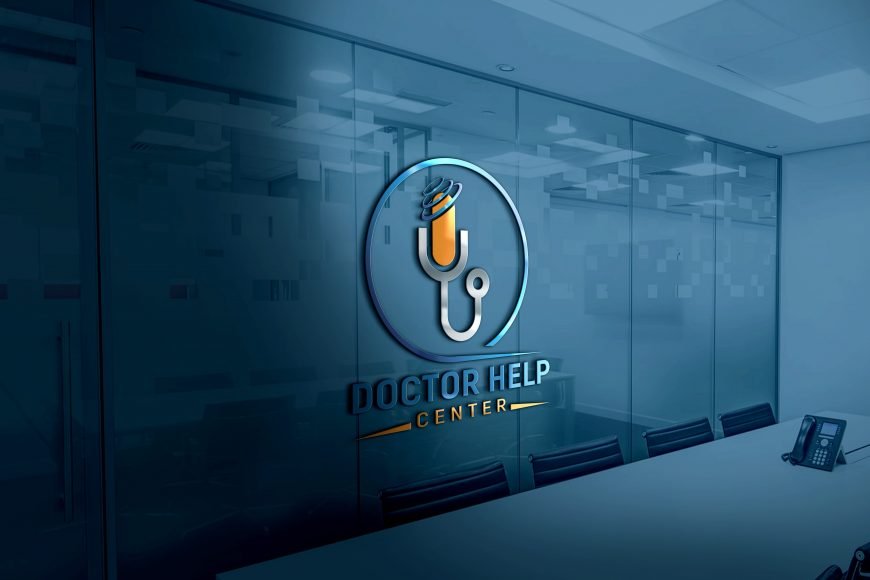 Photoshop Template Doctor Help Center Logo Design