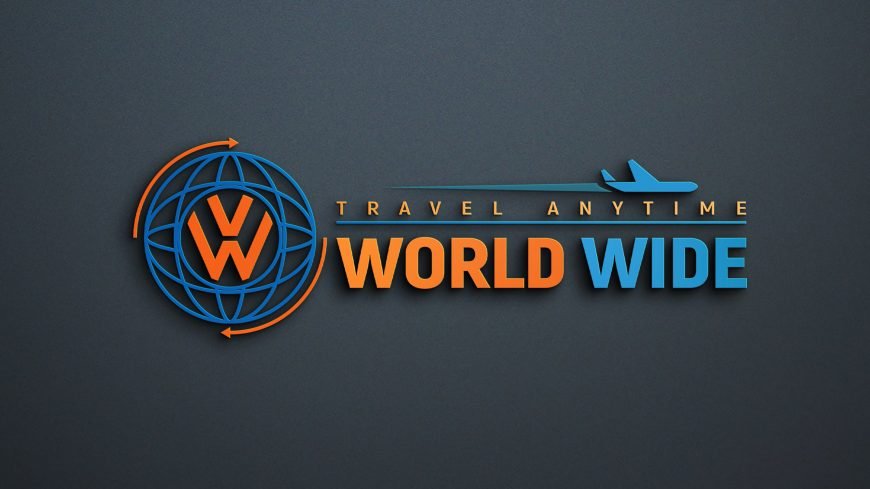 World Wide Travel Company Logo Design – GraphicsFamily