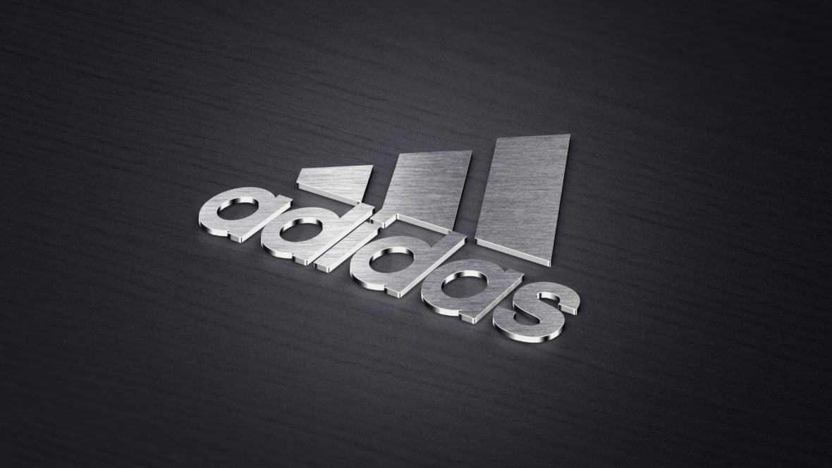 3D Metallic logo Mockup