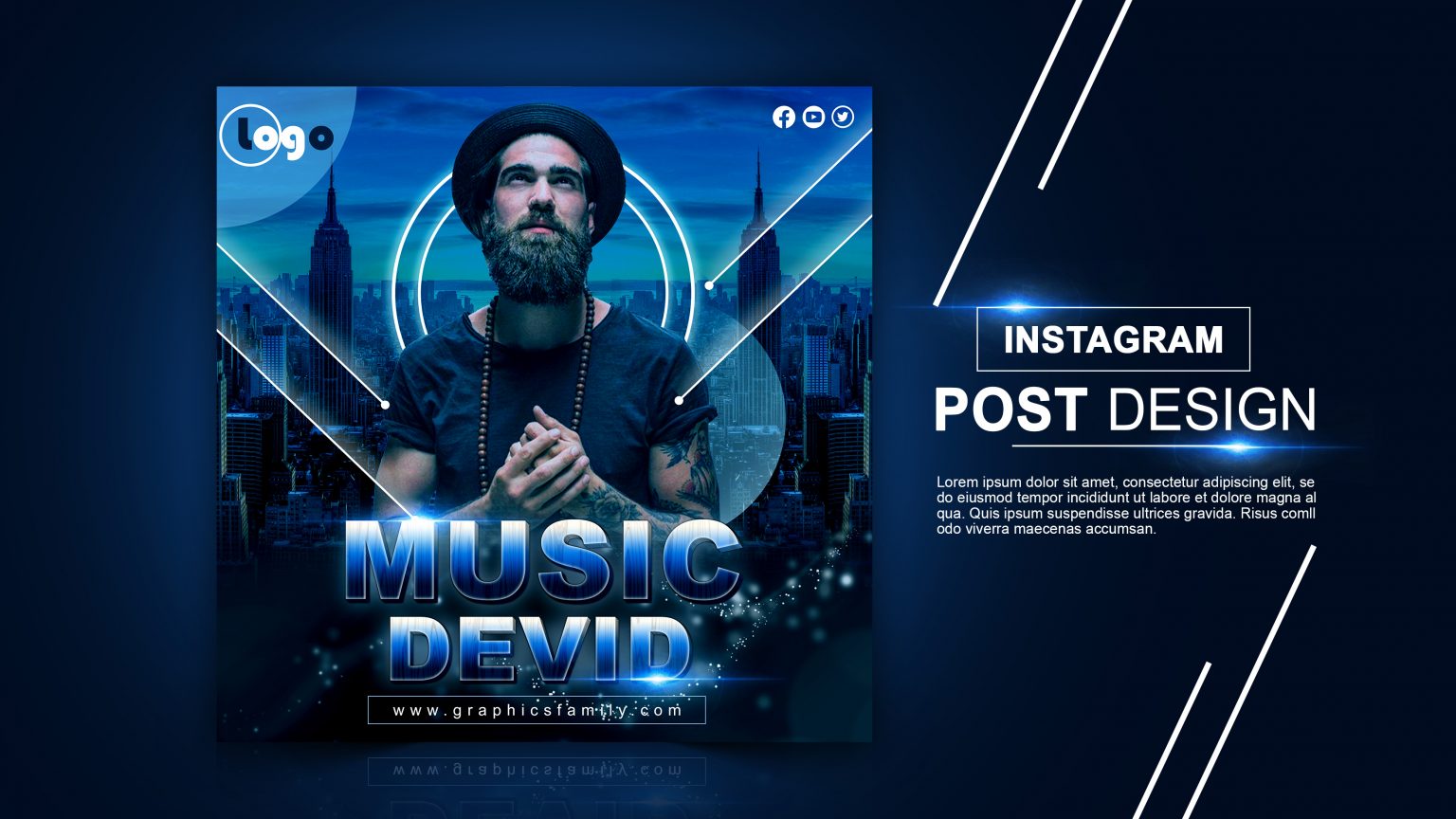 innovative cinematic instagram page logo design ideas