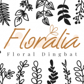 Floralia-Floral Dingbat Font