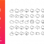 Free Cloud Icon Pack