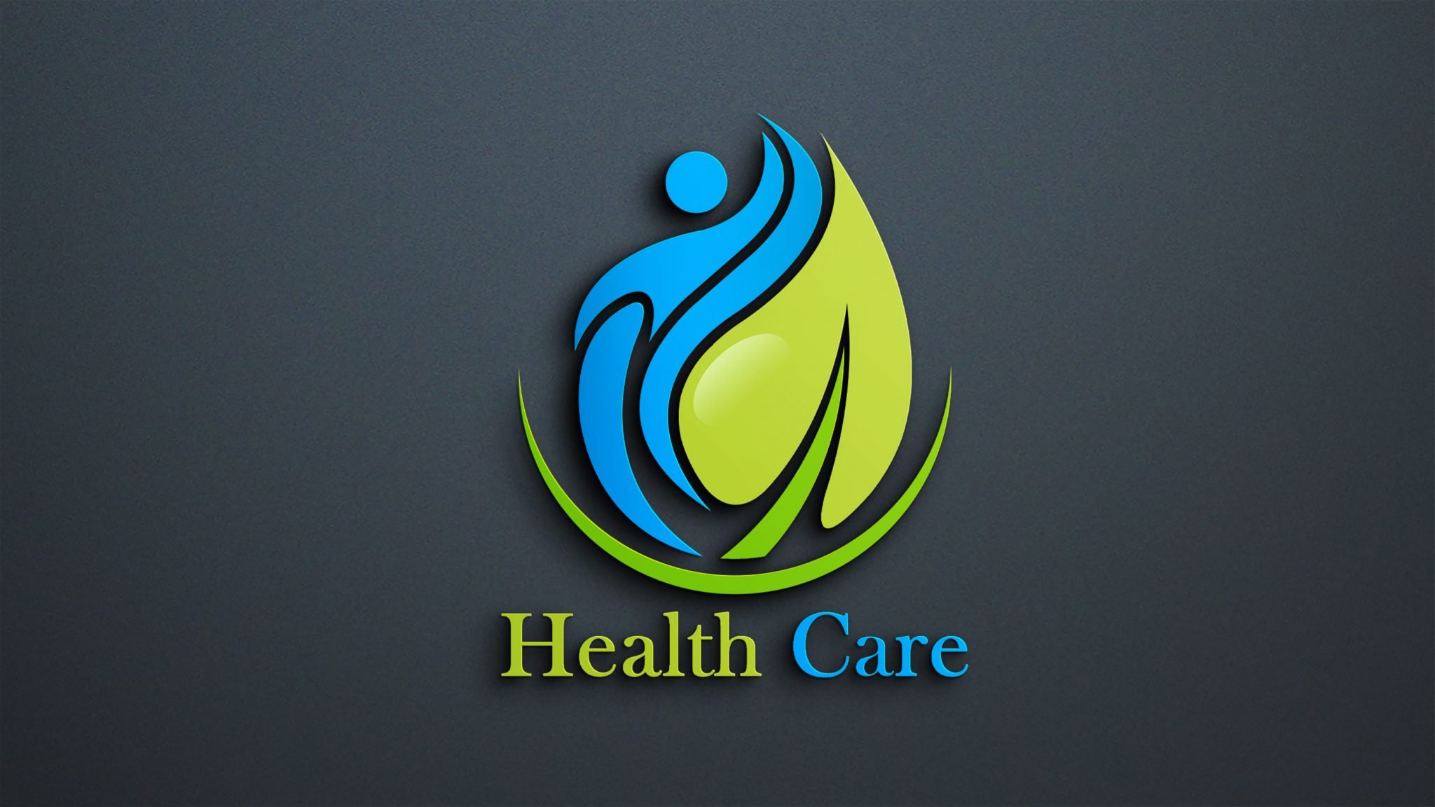 Editable Health Logo Design Template GraphicsFamily