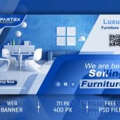 Free Furniture Web Banner Design