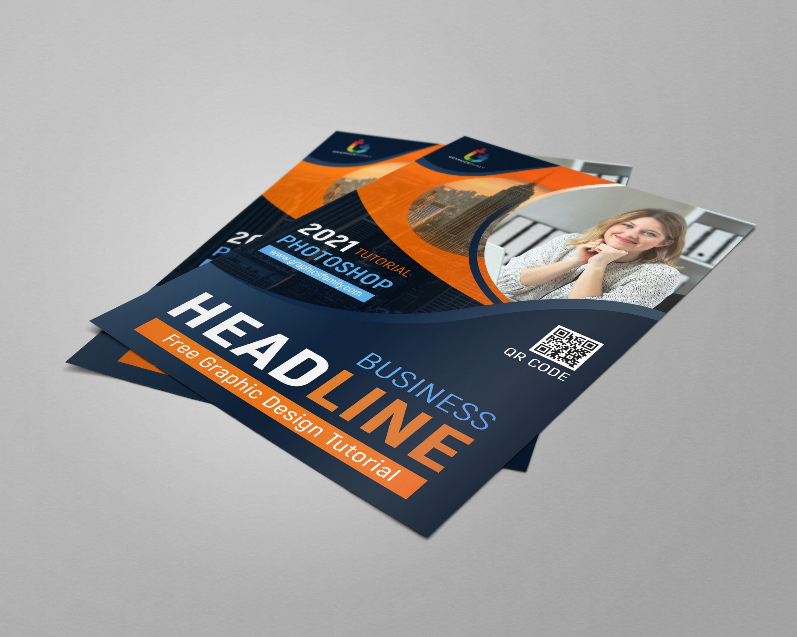 Free Simple A4 Flyer Design GraphicsFamily