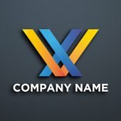 Free WX Logo Vector Design .ai Template