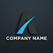 Letter A Logo Design