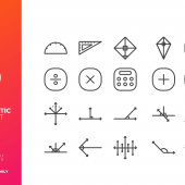 Mathematic Icon Set