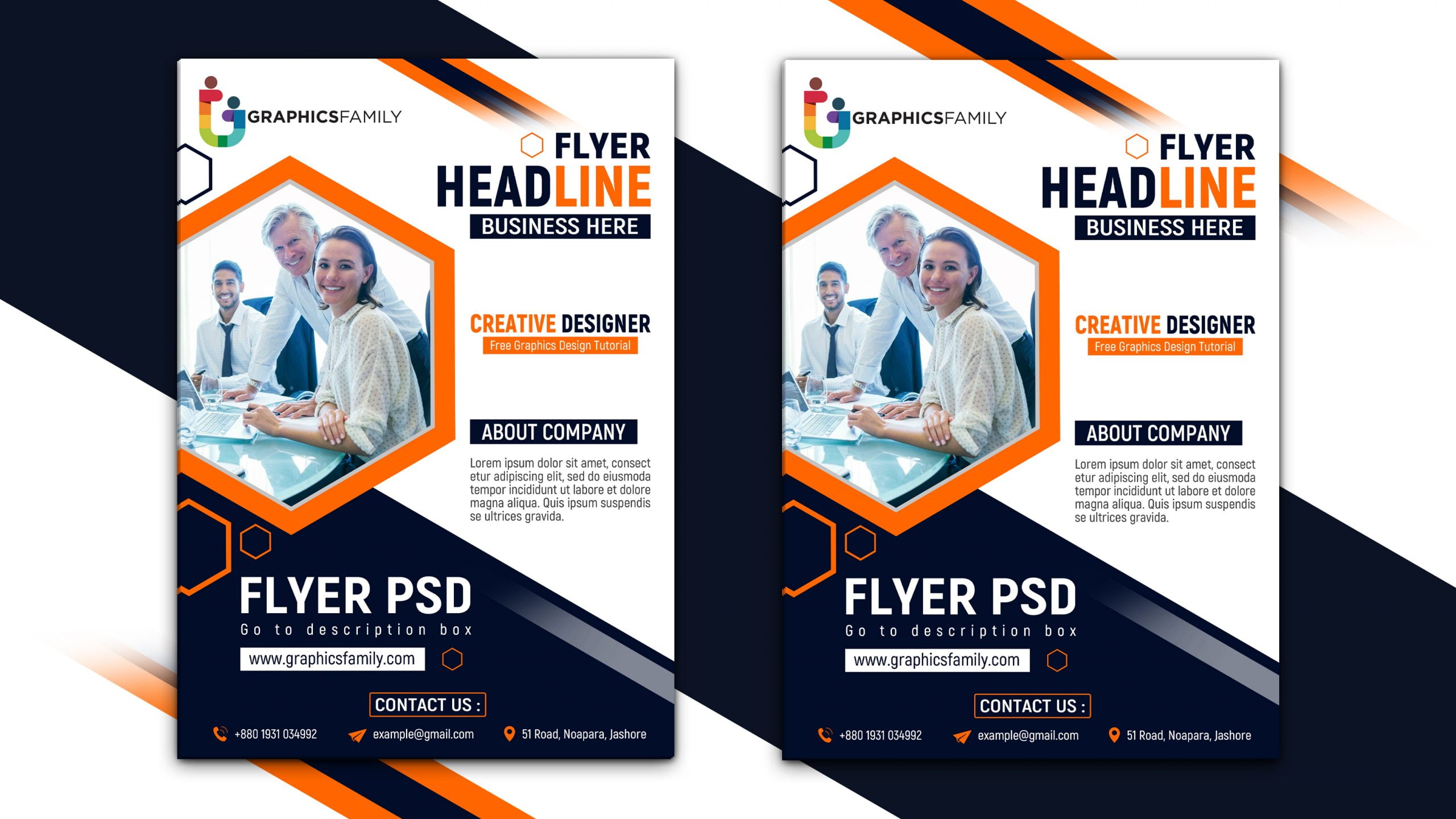 product flyer template