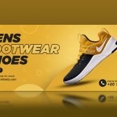 Professional E-Commerce Shoes Banner Design