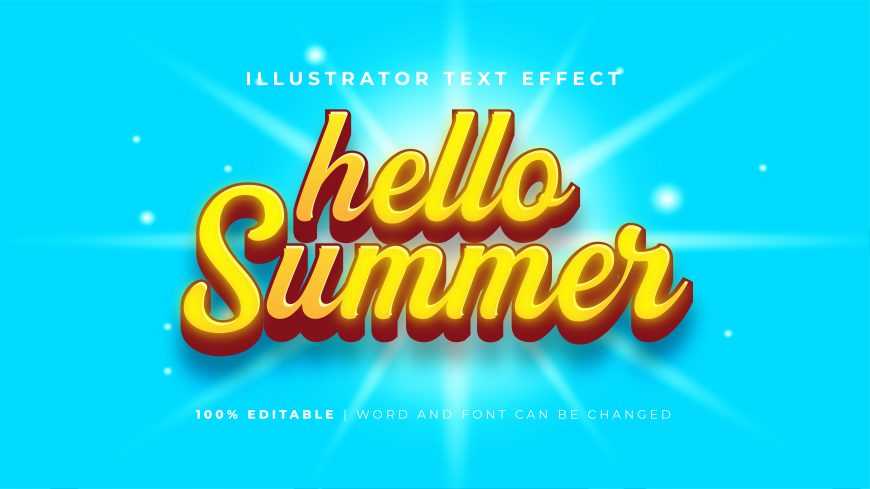 Bold-Glowing-Yellow-Text-Effect