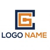 CG Company Logo Design Template