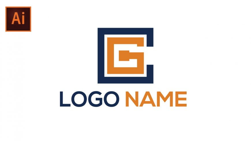 CG Company Logo Design Template