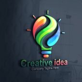 Creative Idea Logo Design