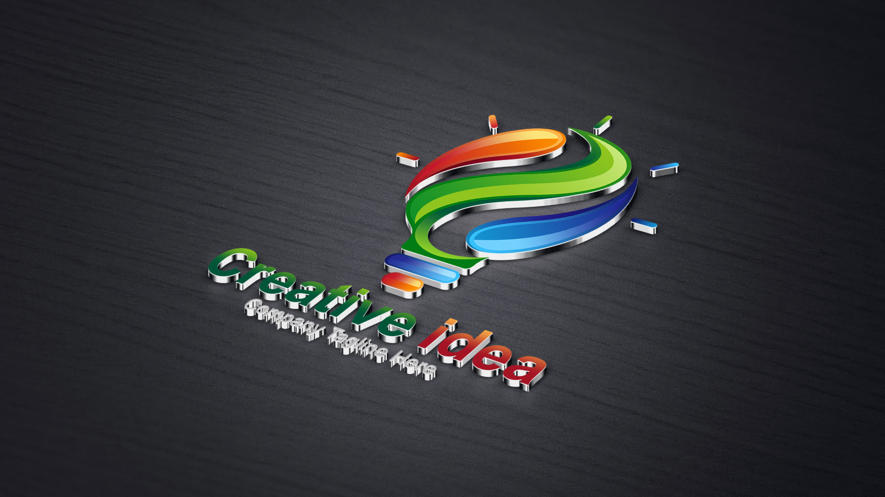 Creative Idea Logo Design Template