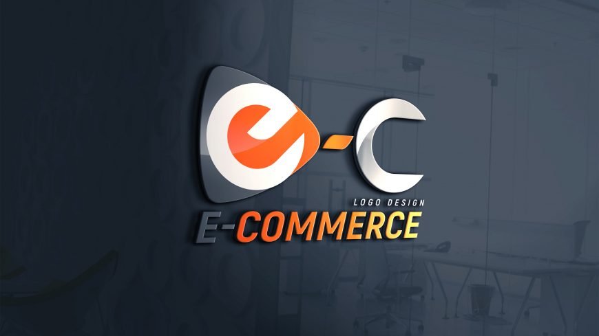 E-commerce Logo Design PSD Download