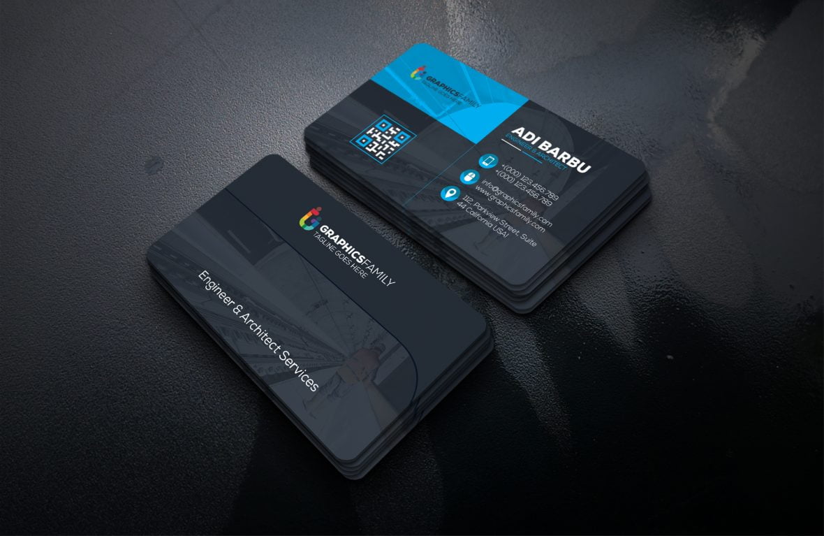 Engineering Business Card Design Template