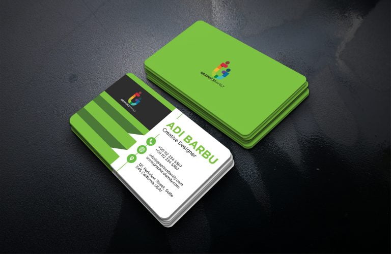 Free Business Card Template for Designer – GraphicsFamily