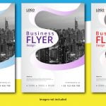 Corporate business flyer template