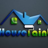 Free House Painting Logo Vector