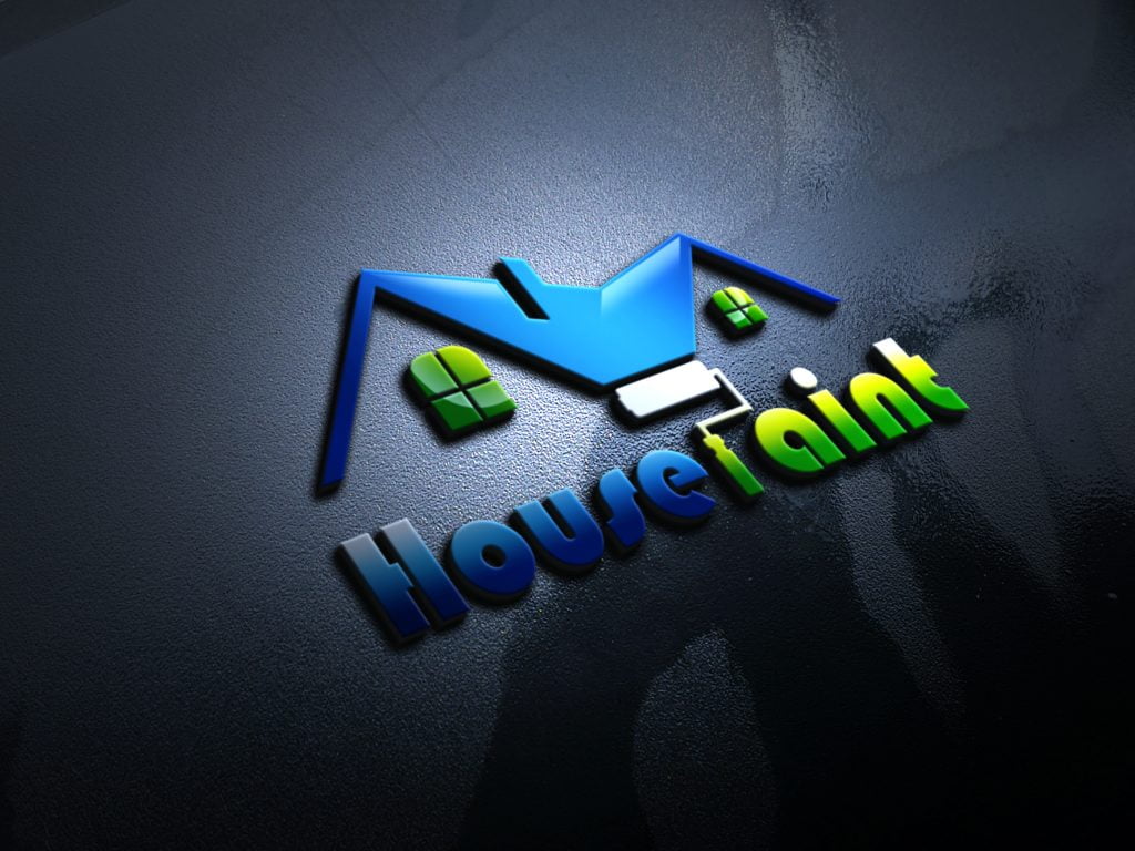 Free House Painting Logo Vector GraphicsFamily