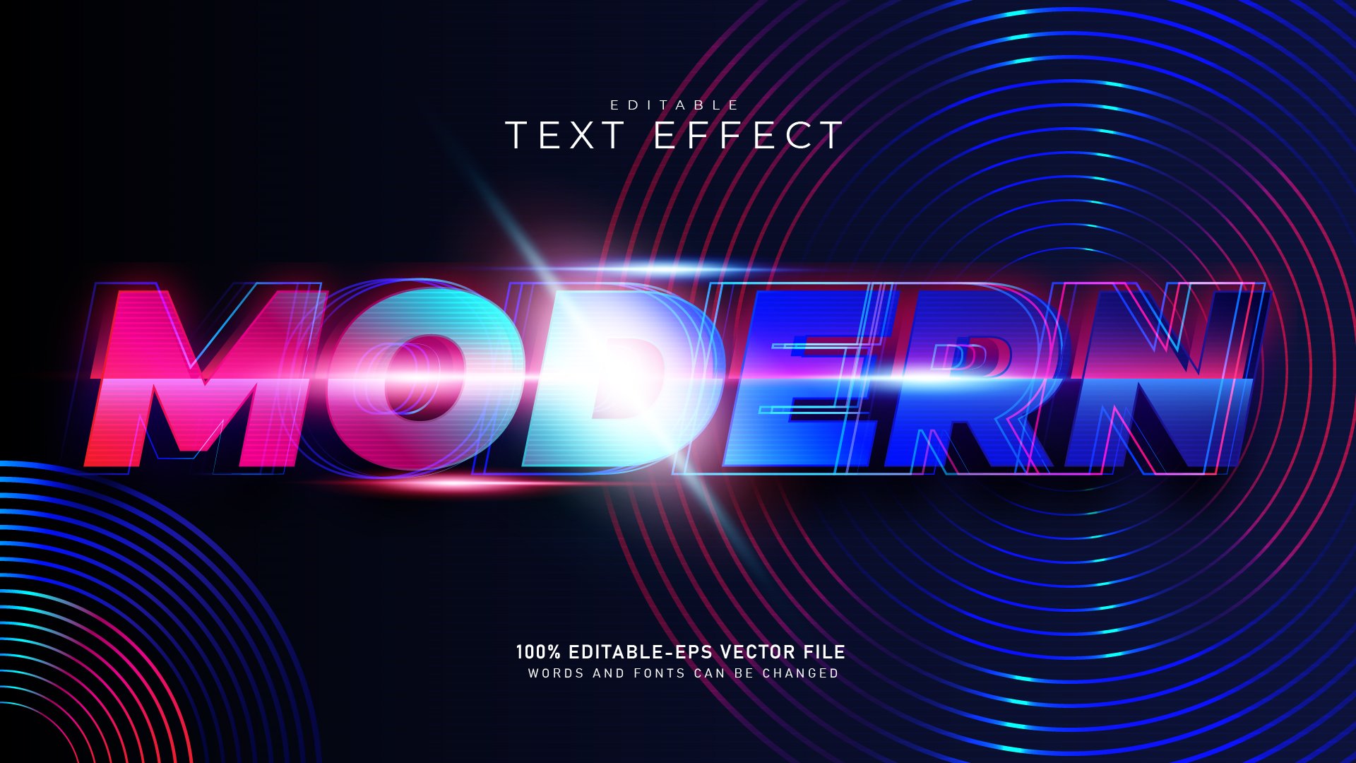 Glowing Text Effect
