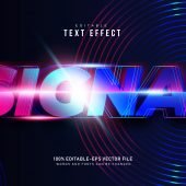 Glowing Text Effect