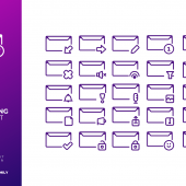 Messaging Icon Set