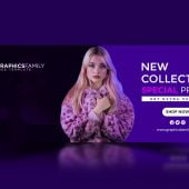 New Collection Special Promotional Banner Template