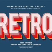 Retro Layer Text Effect