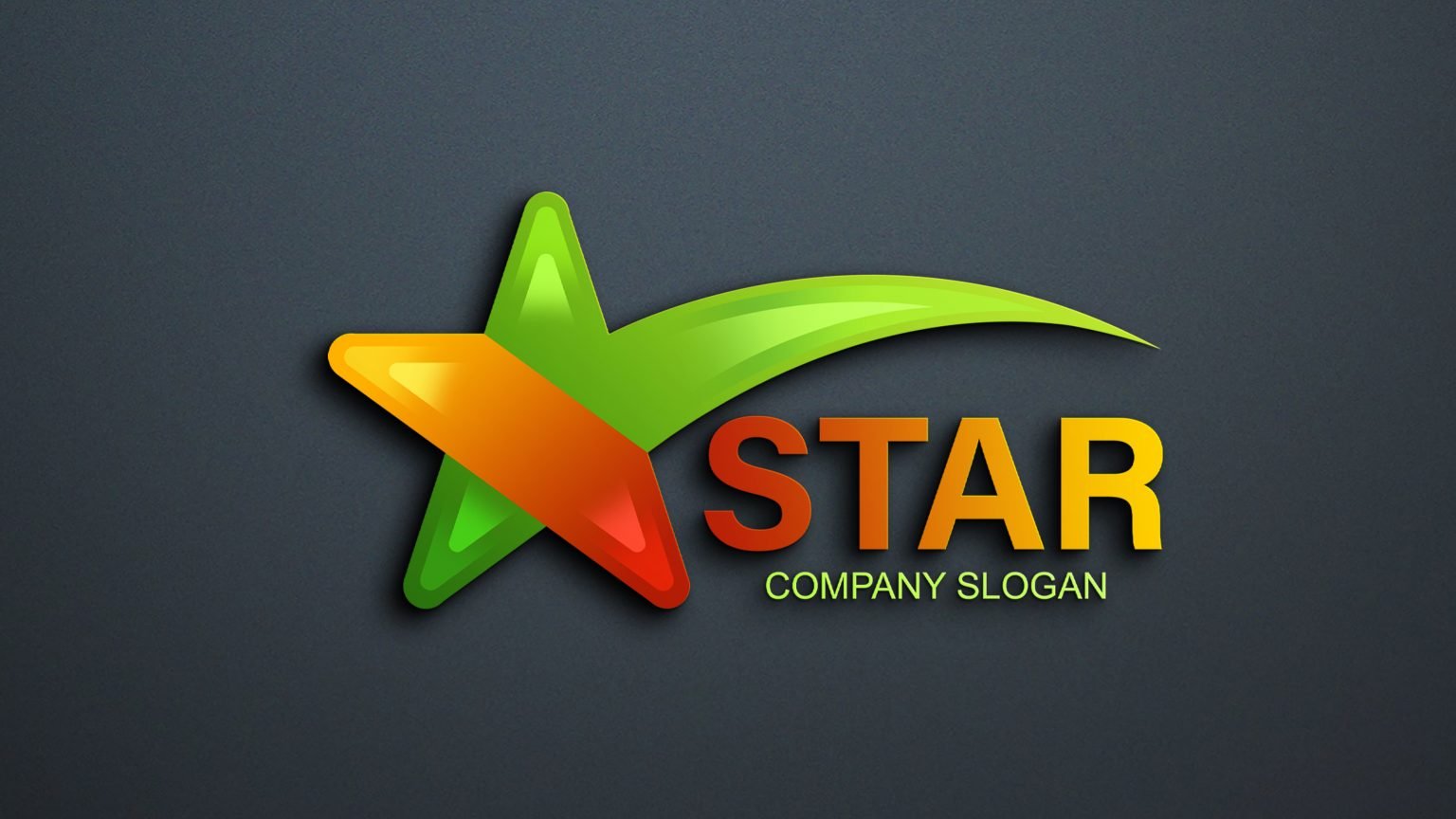 Free Star Logo Design – GraphicsFamily