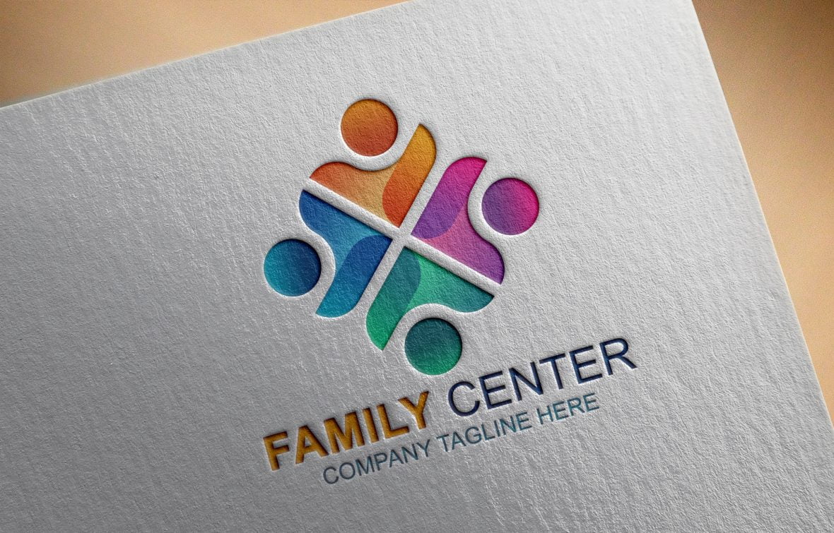 Free Family Logo Vector Template – GraphicsFamily