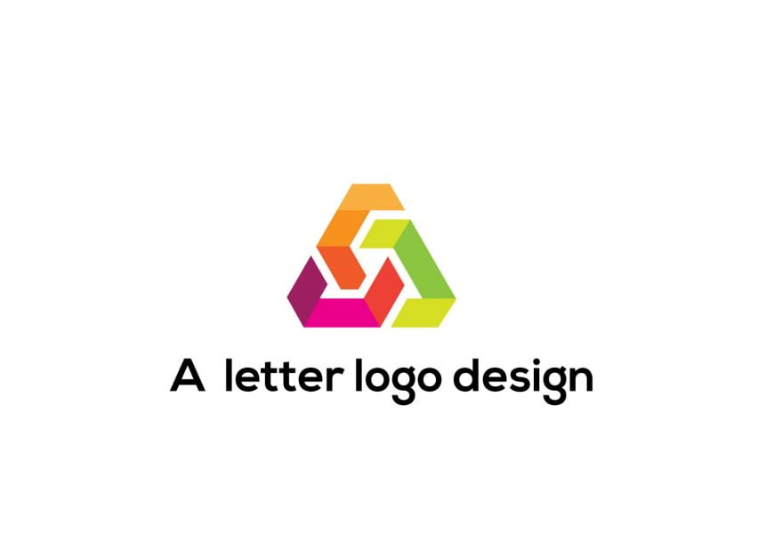 Free Professional Letter A Logo Design