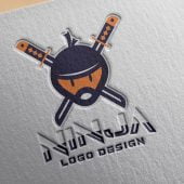 Ninja Logo Design