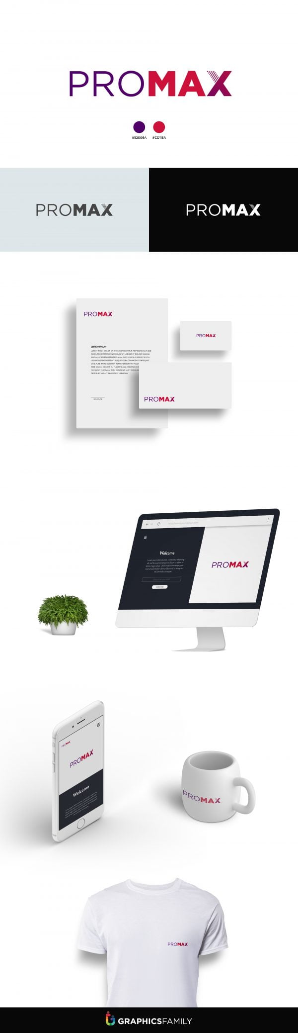 Promax Logo Design – GraphicsFamily