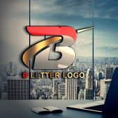 Letter B Logo Design Template