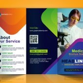 Corporate Medical Trifold Brochure Design