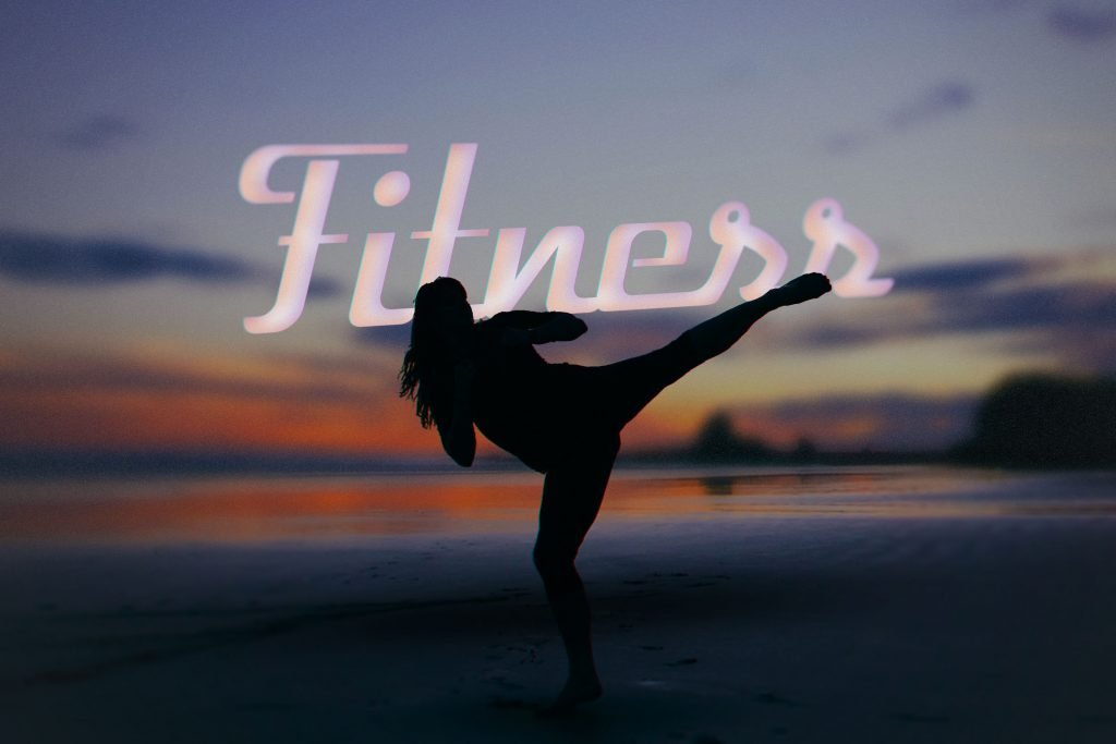 Fitness Power Logo Mockup – GraphicsFamily